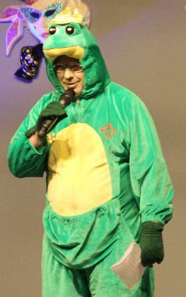 Als Froschk�nig habe ich Ladies Only-Sitzung moderiert